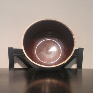 Pdaltzgraff Gourmet Brown Ceramic Mixing Bowl (Vintage)